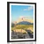 Plakat s paspartujem čudoviti razgled z gora - 60x90 silver