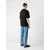 HUGO Majica Dinkee 50525765 Črna Oversize