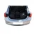 KJUST Komplet 4 kosov potovalnih torb AERO za OPEL ASTRA HATCHBACK 2009+