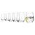 Set of 6 Splendor Soft Drink glasses, 400 ml - Krosno