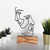 Aberto Design Dekorativna figura M-035, 17x38x3.5 cm, Crna