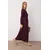 Trendyol Modest Ženska haljina Tctss25Eb00129, Bordo