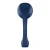 Satisfyer Pro+ Wave 4 Connect App vibrator z vakuumskimi valovi temno modra