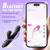 SuperLove Powerful Thrusting G-Spot Rabbit Vibrator Black