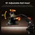 K&F 3 in 1 Suction Cup Mount Kit 15° Curved Surface Adjustment with Action Camera Extension Pole