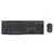 Logitech Tastatura MK370, Combo, Wireless, US, Miš, Crna