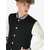 Oldschool College Jacket blk/wht