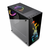 REDRAGON ohišje SteelJaw PRO GC-608 PRO, RGB, ATX, kaljeno steklo, črn