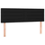 shumee Box spring posteljni z vzmetnico črn 140x190 cm blago