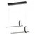 LED visilica F2025-35V BK
