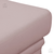 Tabure Chester - 100x100 cm - tkanine Solid