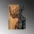 Wallity Zidna dekoracija Tree Woman - 318, 41 x 3 x 58 cm,  Crna