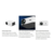 INF WiFi/Bluetooth mini projektor D100 Full HD 1080P, (21548056)