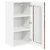Vidaxl Kuhinjski element Dimljeni oreh 40 x 31 x 80 cm Konstruiran les