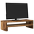 Stalak za monitor boja drva 54x22x15 cm konstruirano drvo