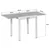 Gardenson Miza Za Balkon Gardenson, Raztegljiva, 65-130x65