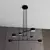 Luster na sajli MODUS 6xGX53/10W/230V crna