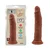 Chisa Lascivious Dildo, 21cm, Smeđi