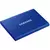 Samsung portable SSD 1TB, T7, USB 3.2 Gen.2 (10Gbps), blue ( MU-PC1T0H/WW )