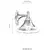Lessentiel Maison Spoljna zidna lampa BAP-68207-BSY-M2, 33 cm, IP65, E27, 40W, Crna