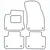 Textile car mats Porsche Cayenne 2017-