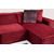 Atelier del Sofa Ugaona garnitura Lego 100x76x300cm Crvena