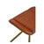 Rjav usnjen tabure Buffalo – Premier Housewares