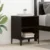 Noćni ormar 2 pcs Crni hrast 40 x 30 x 50 cm Konstruirano drvo