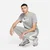 Nike Sportswear Majica, siva