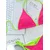 Bikini pink green M