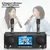 Soaiy Karaoke zvučnik sa 2 mikrofona AV7, Bluetooth, HiFi, Crni