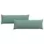 Jastučići za sofu 2 pcs Morska zelena 120 x 40 cm