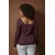 Trendyol Curve Ženska bluza Tbbaw26Af00112, Braon