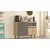 Hanah Home Komoda RE2-SA, 120x85x35.5 cm, Antracit