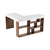 HANAH HOME Radni sto Vesper Venezia Walnut White