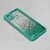 TELEMPIRE Maska za Realme C21 Frame Glitter tirkizna