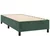 Box spring krevet s madracem tamnozeleni 100x200 cm baršunasti