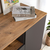 Hanah Home Konzolni sto Arista, 180x75x44.5 cm, Antracit