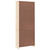 Staklena vitrina ALTA 77 x 35 x 186,5 cm od masivne borovine