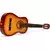ECO TOYS Velika drvena gitara za decu, natural