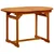 Vrtni blagovaonski stol (120-170) x 80 x 75 cm od drva bagrema