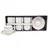 PORCELAN SET ZA KAFU 160ml 6/1 (EMB/GLD) JH-ZYH160-1515
