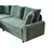 Atelier del Sofa Ugaona sofa, Zelena