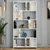 HANAH HOME Polica za knjige Lima White Marble