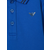 Emporio Armani Kids-contrast-trim polo shirt-kids-Blue