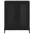 Komoda crna 69,5 x 34 x 90 cm od konstruiranog drva