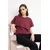 Trendyol Milla Ženska majica TWOSS26TS00199, Bordo