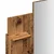 Toaletni stol s ogledalom Staro drvo 96x39x142 cm