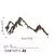 Wallity Zidna dekoracija Rusty Mountain, 45x70 cm, 1.5 mm, Braon