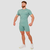 GymBeam High Compression T-shirt Blue